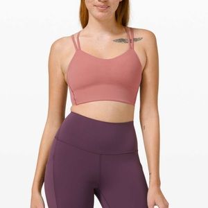 Lululemon Like a Cloud Bra Long Line *Light Support, B/C Cup spiced chai